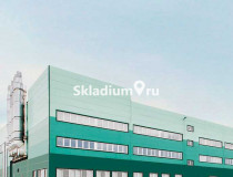 Вид здания. Сухой склад (+18) Складской комплекс Северное Домодедово Московская обл, Домодедово, мкр Северный, ул Логистическая, д 1, 8 924 м2 фото 2